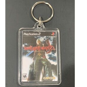 PS2 Devil May Cry 3 Video Game Keychain